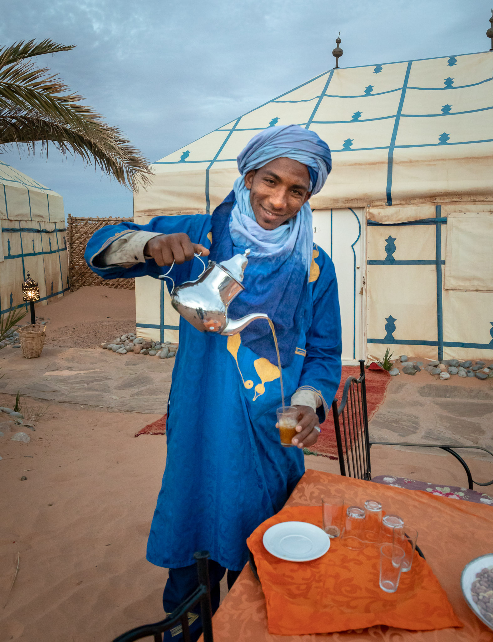 Chergui Bivouac tea