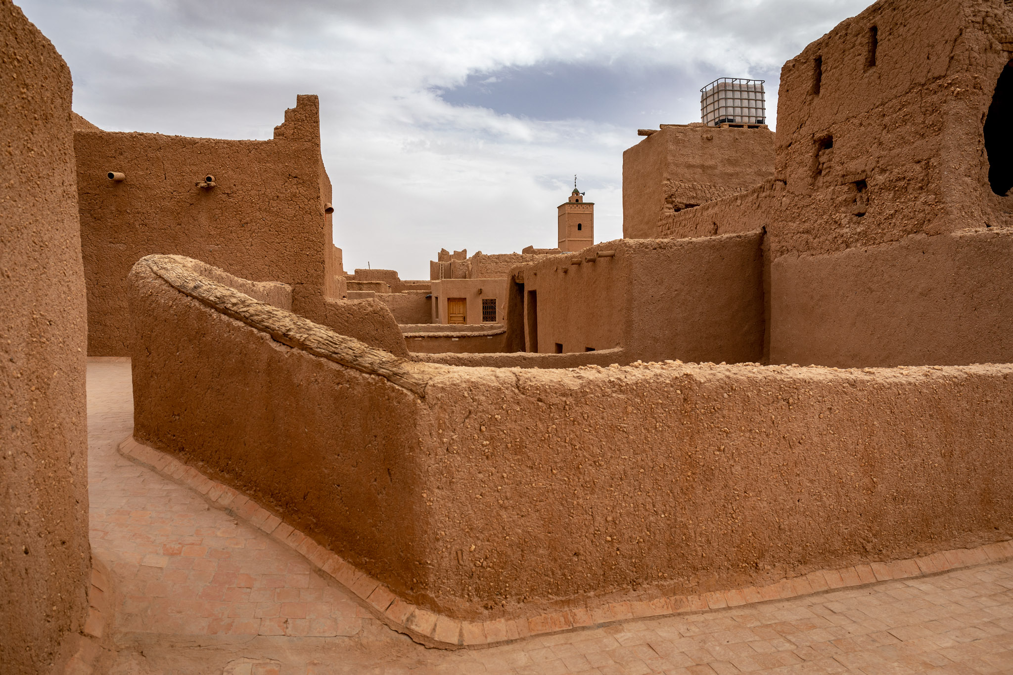 El Khorbat Berber Museum rooftops