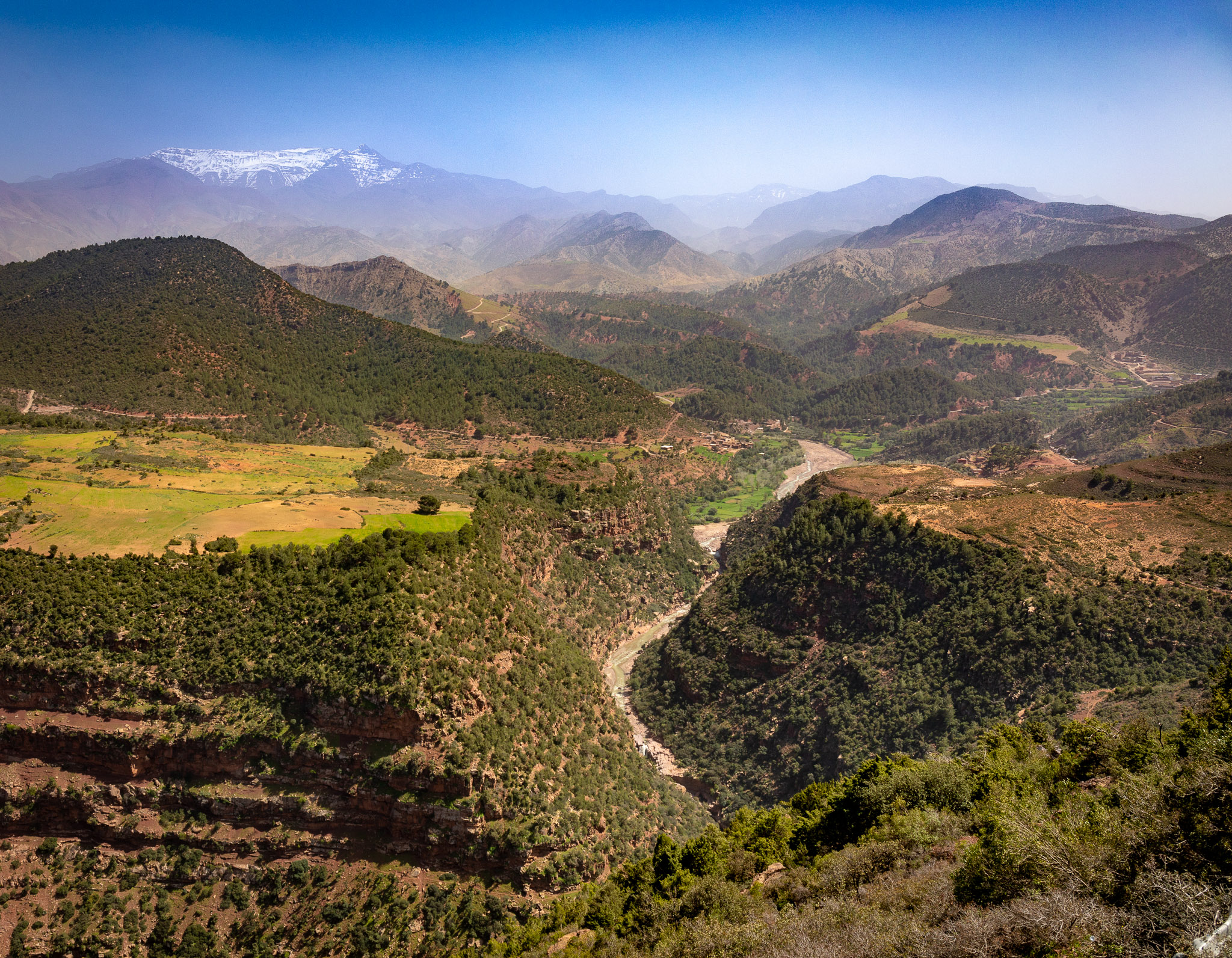 Westside of High Atlas Mountains