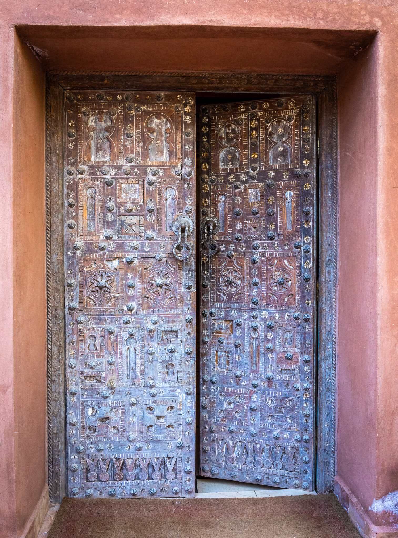 Kasbah Bab Ourika door