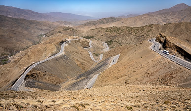 High Atlas Mountains Tizi n'Tichka
Pass Highway