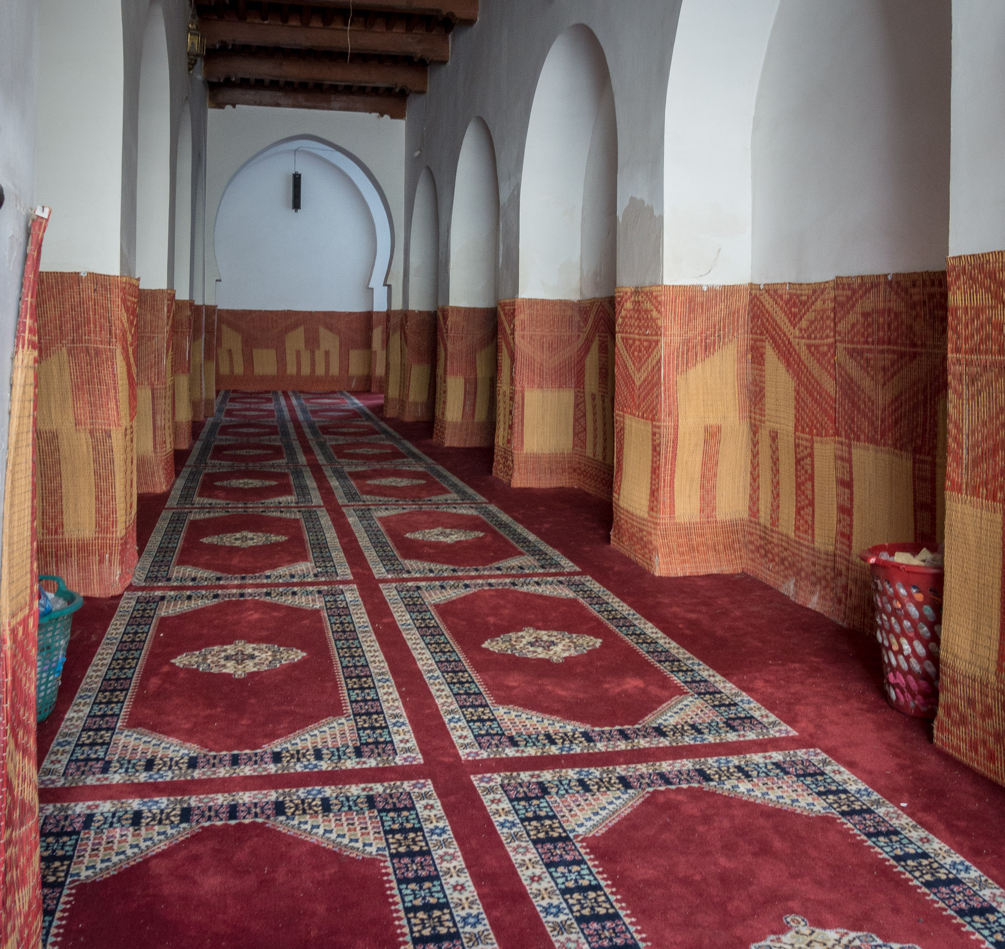 Mosque hallway