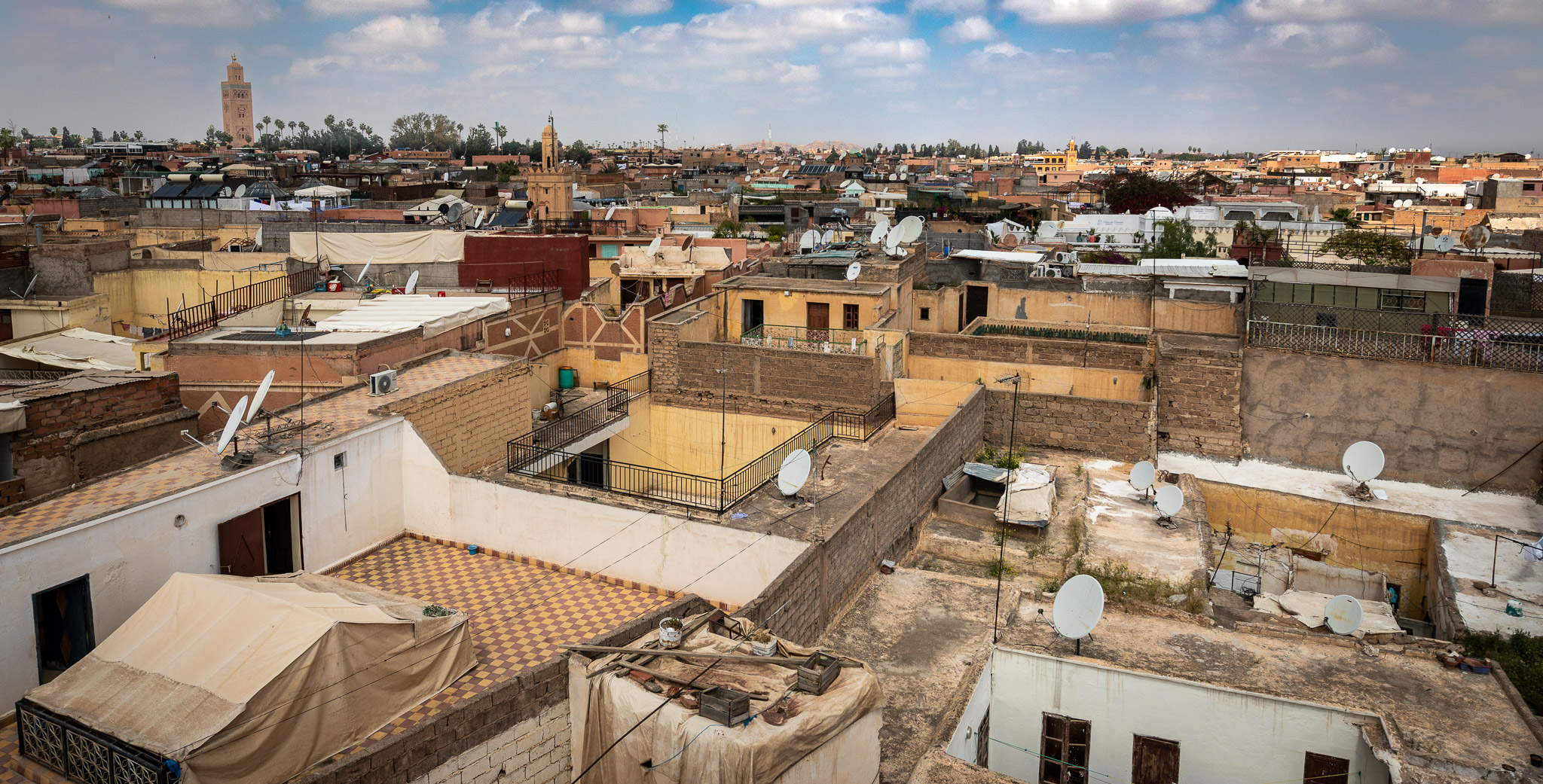 Siwan Riad terrace view