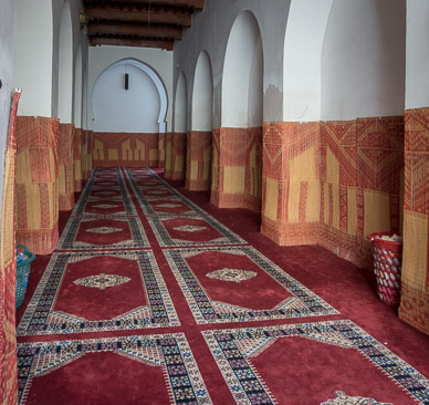Mosque hallway