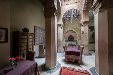 Siwan Riad dining room