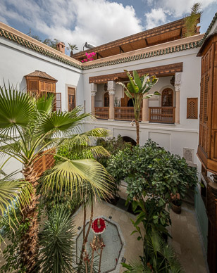 Siwan Riad courtyard