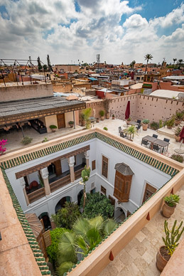 Siwan Riad terrace view