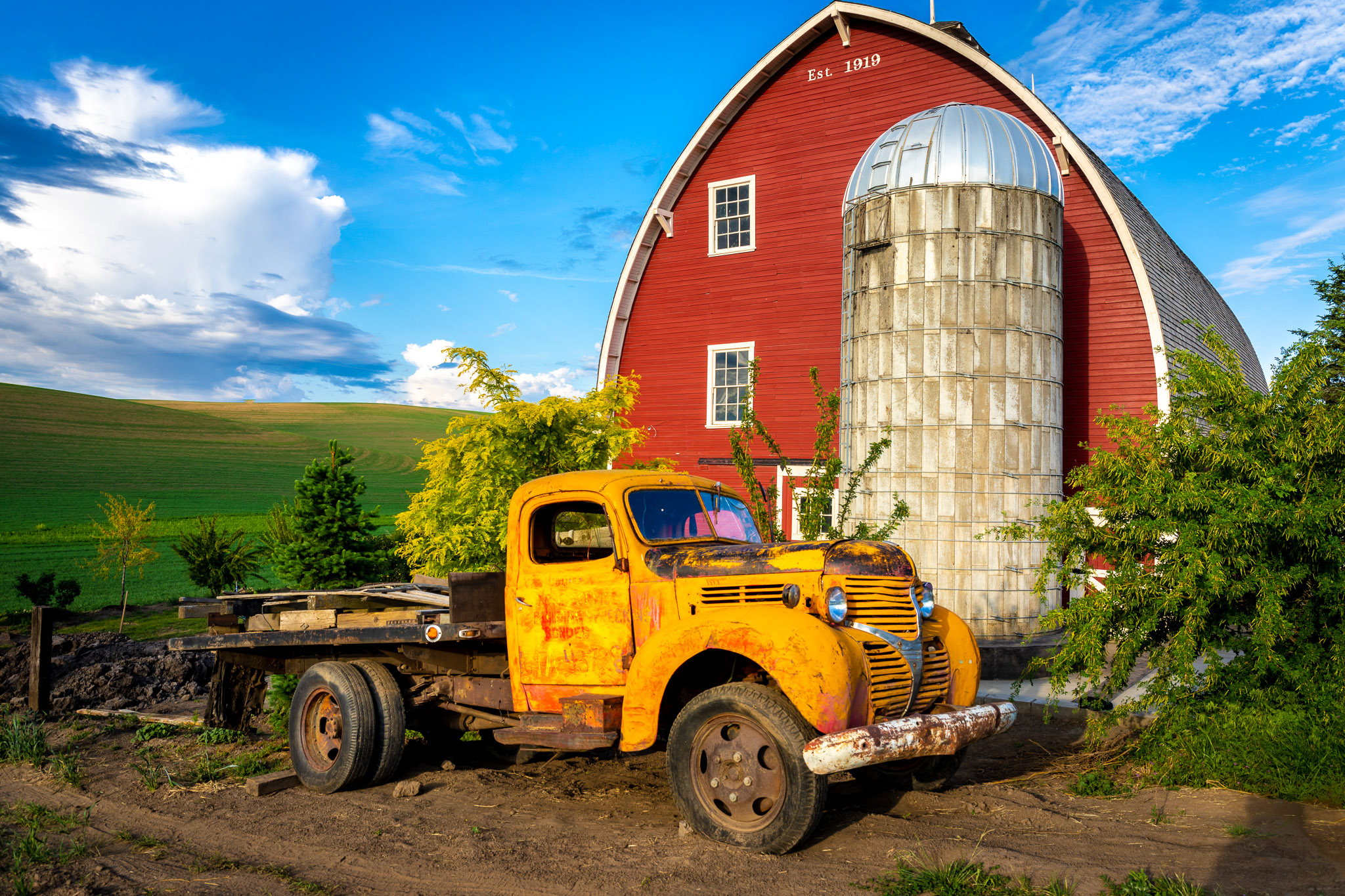 Truck & Barn