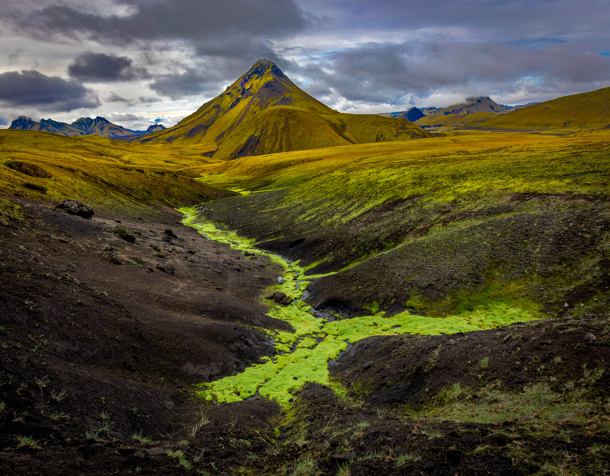 Útigönguhöfði View, Iceland Highlands