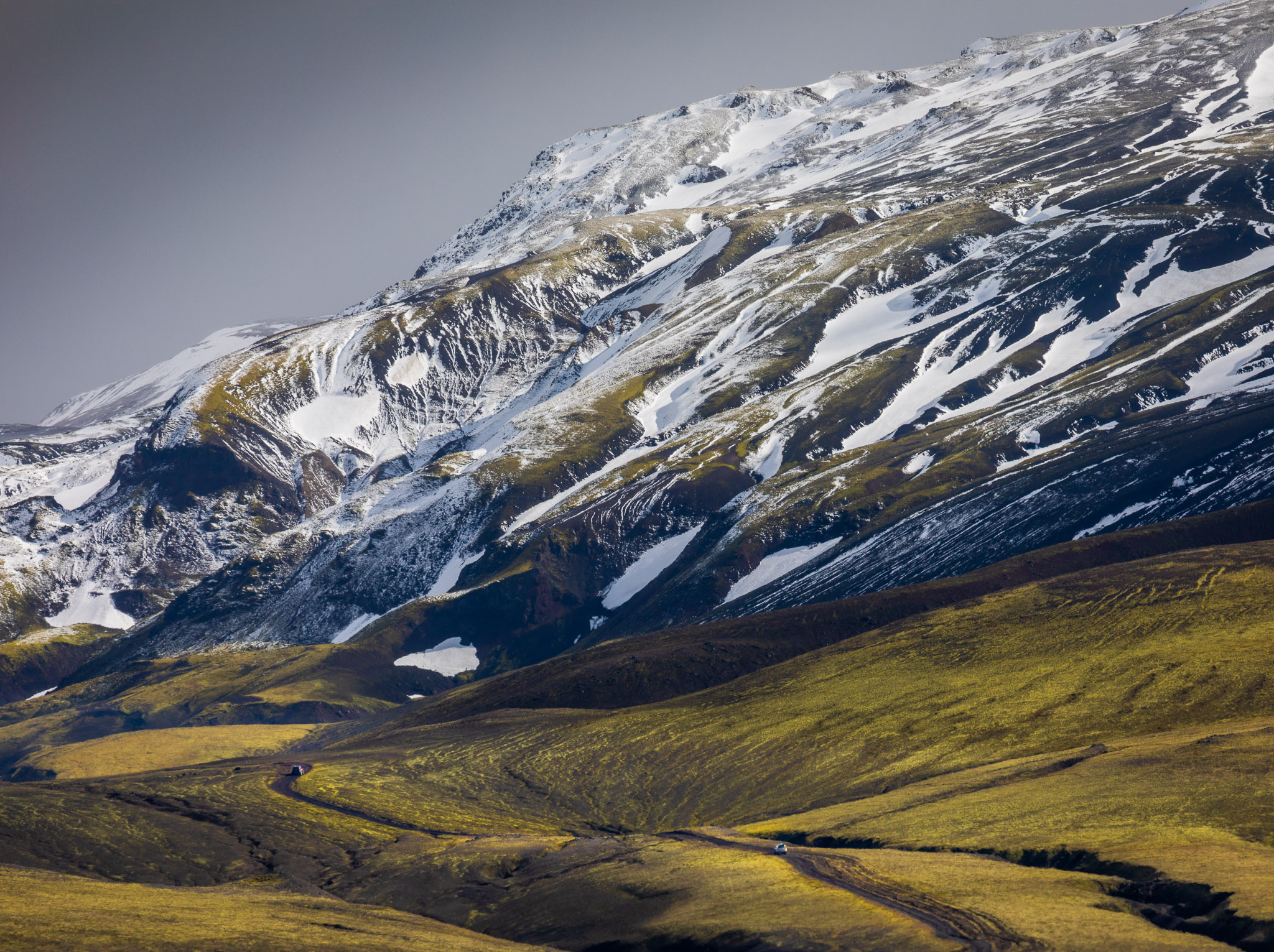 Road into Landmannalaugar