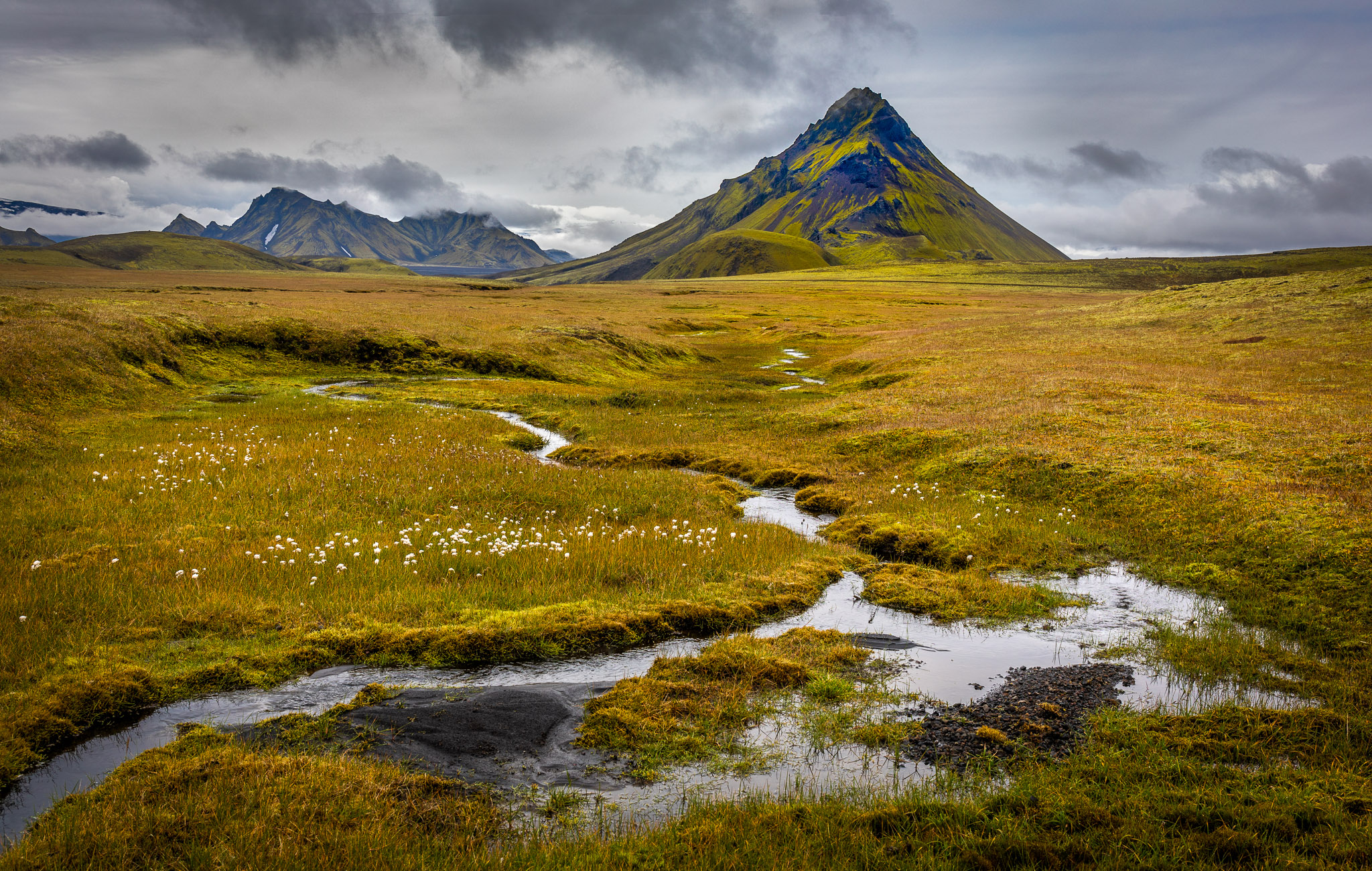 Útigönguhöfði View