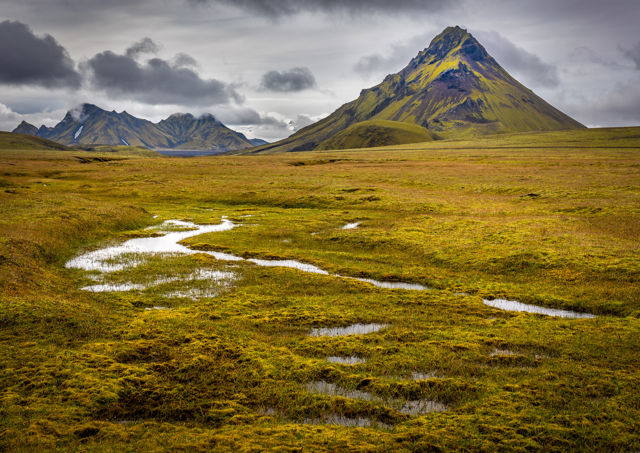 Útigönguhöfði View