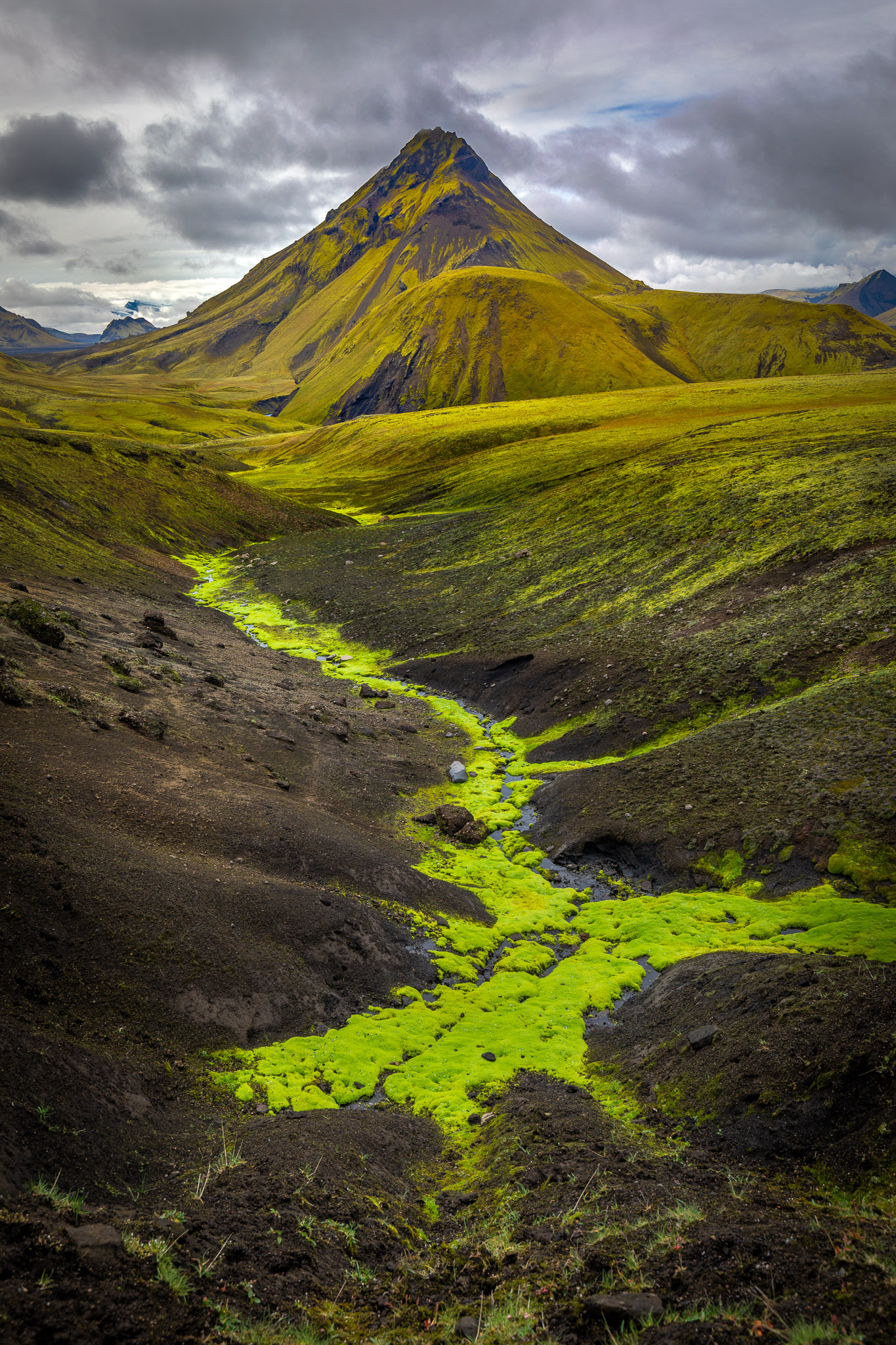 Útigönguhöfði View