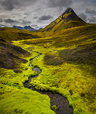 Útigönguhöfði View