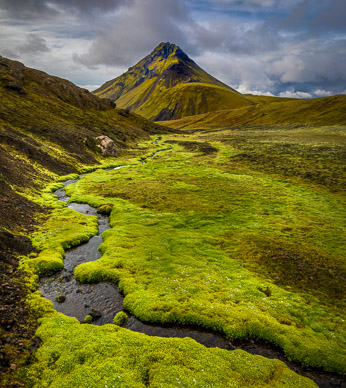 Útigönguhöfði View, Iceland Highlands