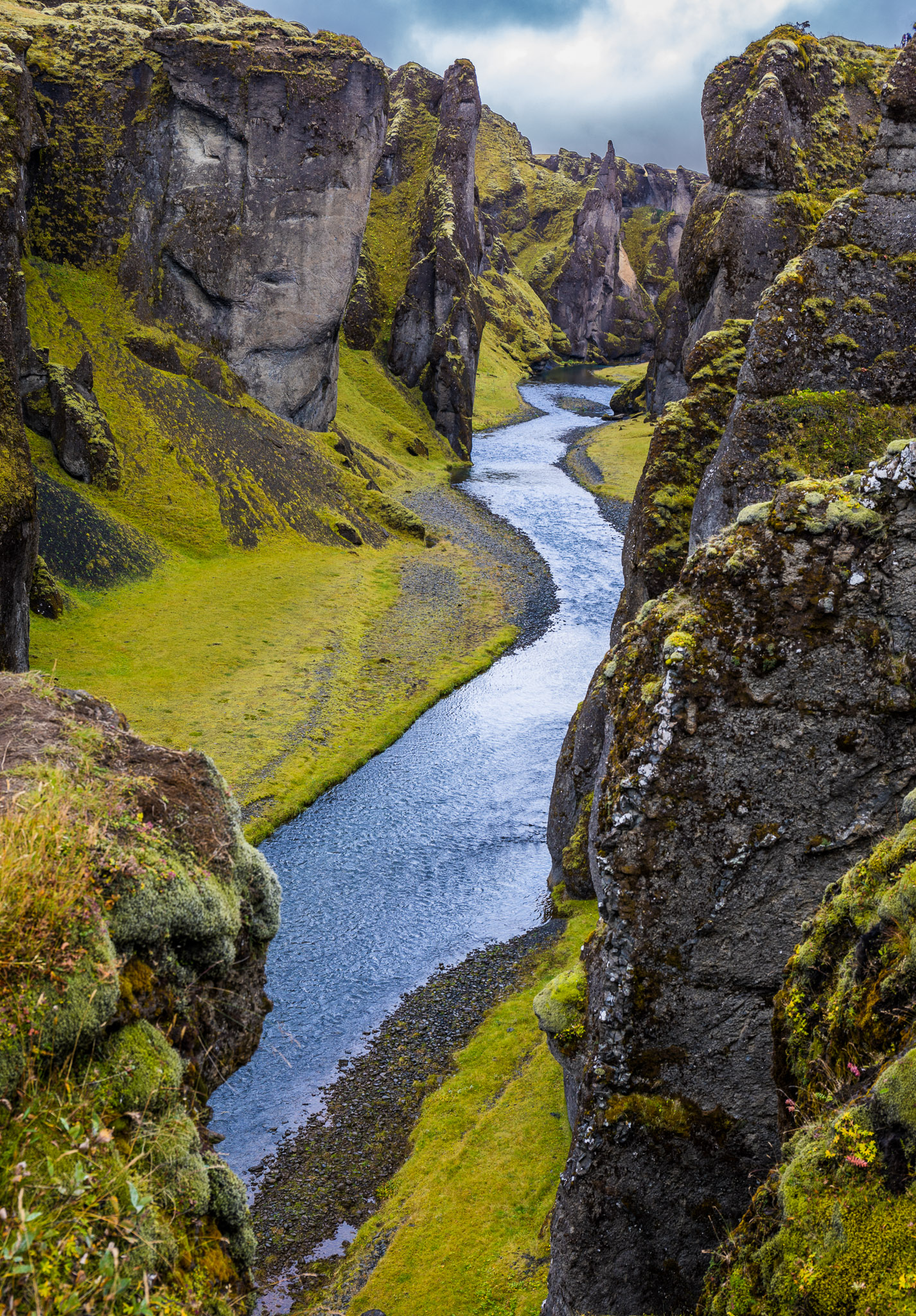 Fjaðrárgljúfur Canyon