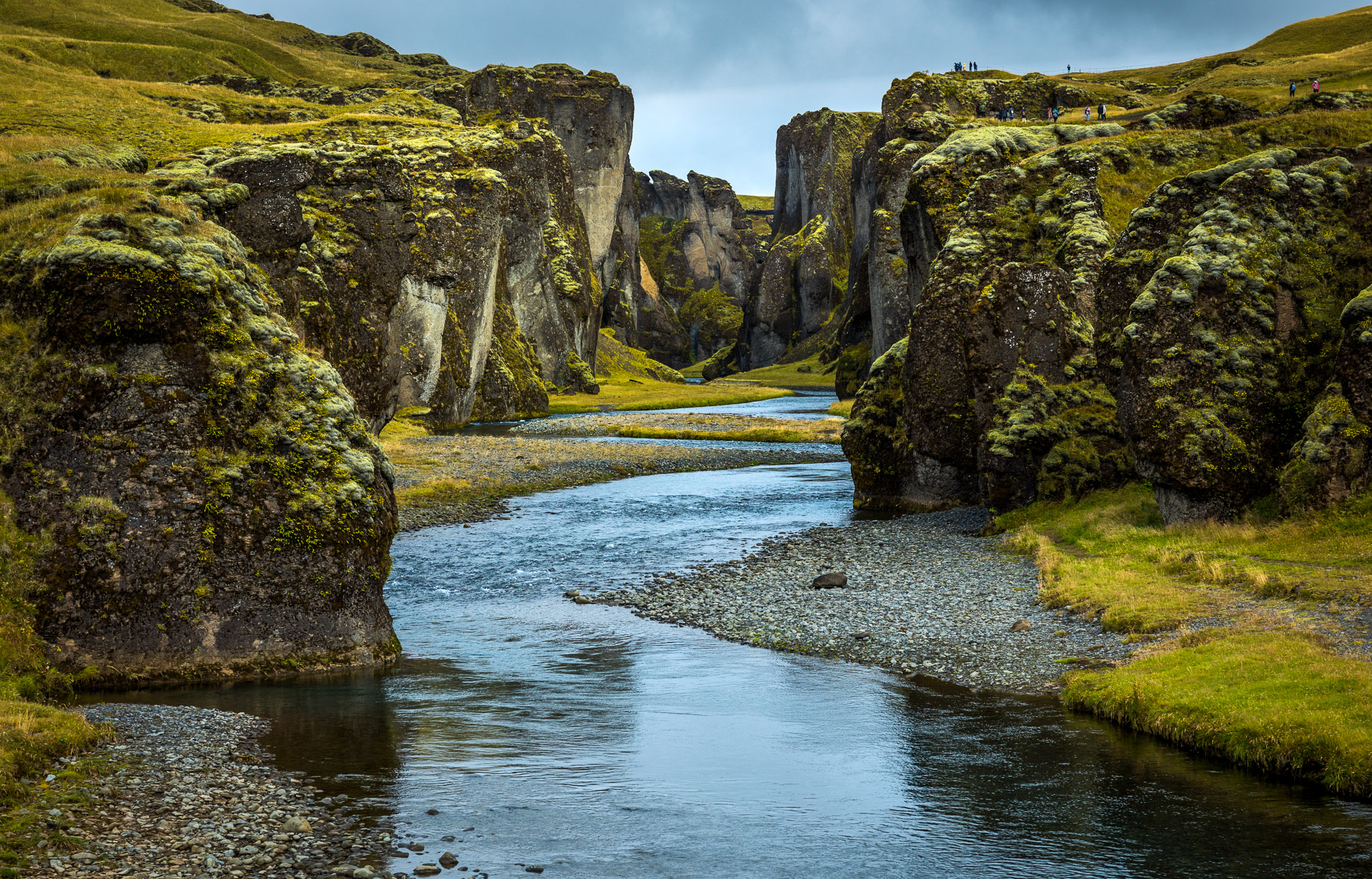 Fjaðrárgljúfur Canyon