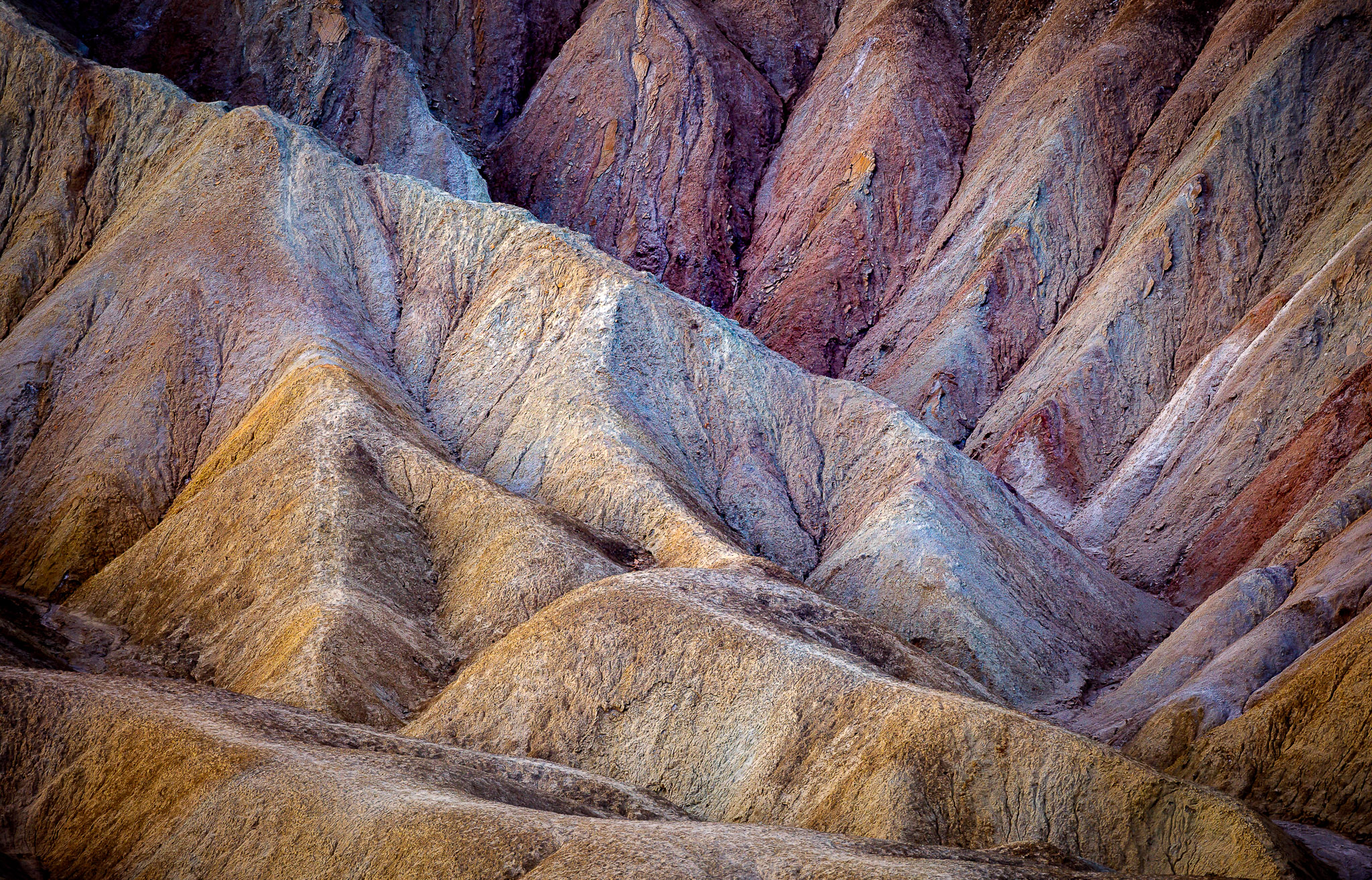 Zabriskie Point Badlands, Death Valley