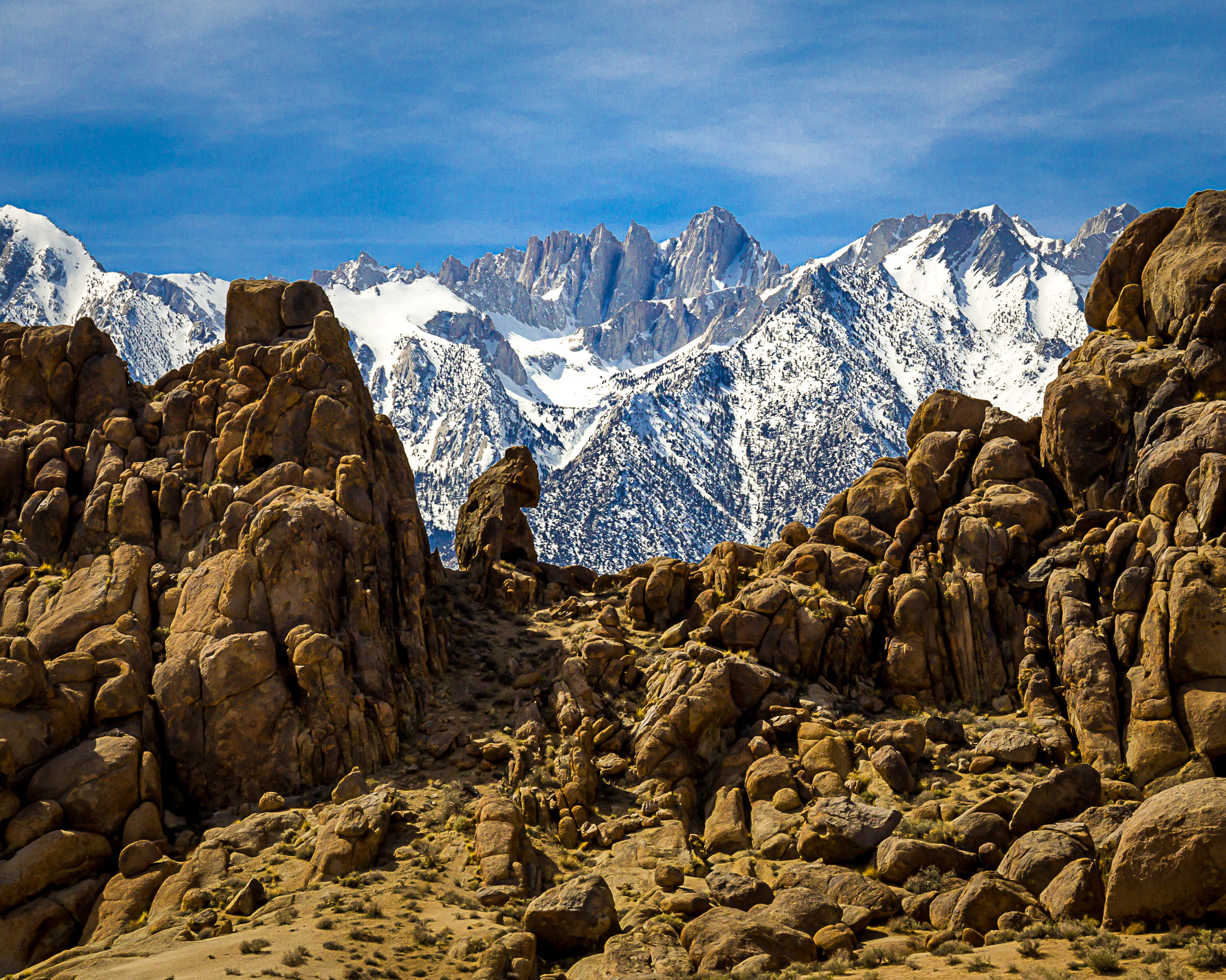 Mt. Whitney from Alabama Hills