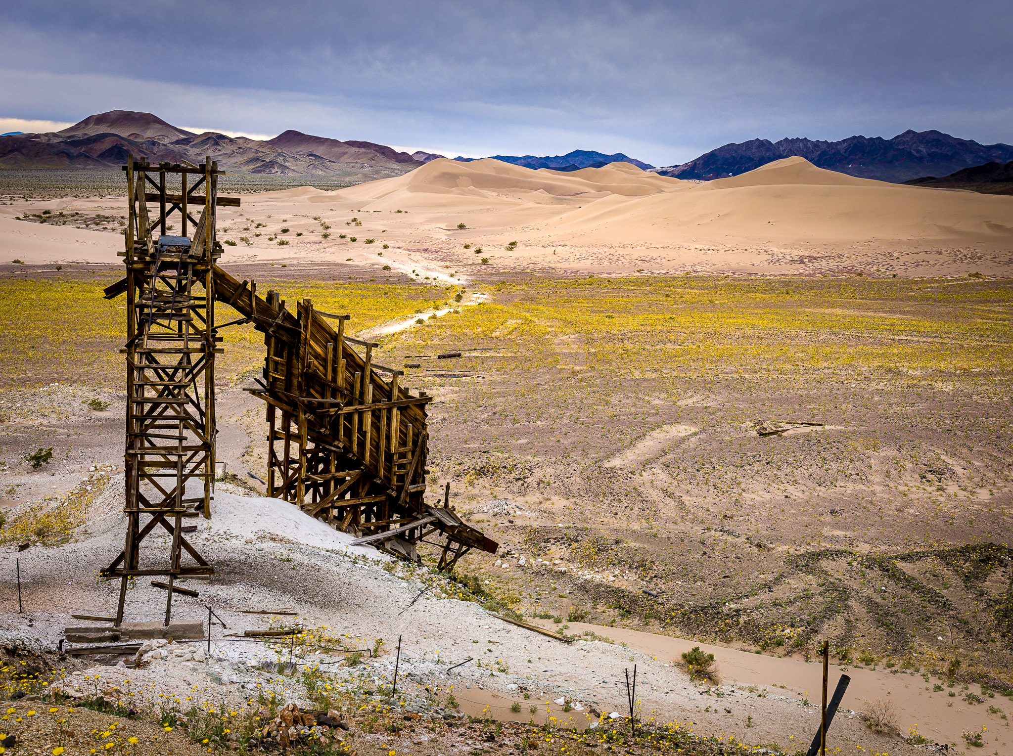 Ibex Dunes & Talc Mine, Death Valley