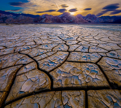 Mud Flat Sunrise, Death Valley