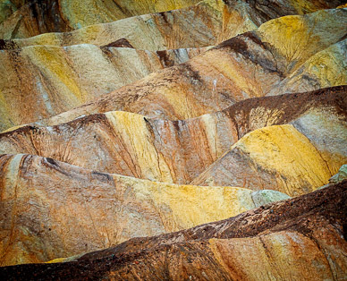 Zabriskie Point Badlands, Death Valley