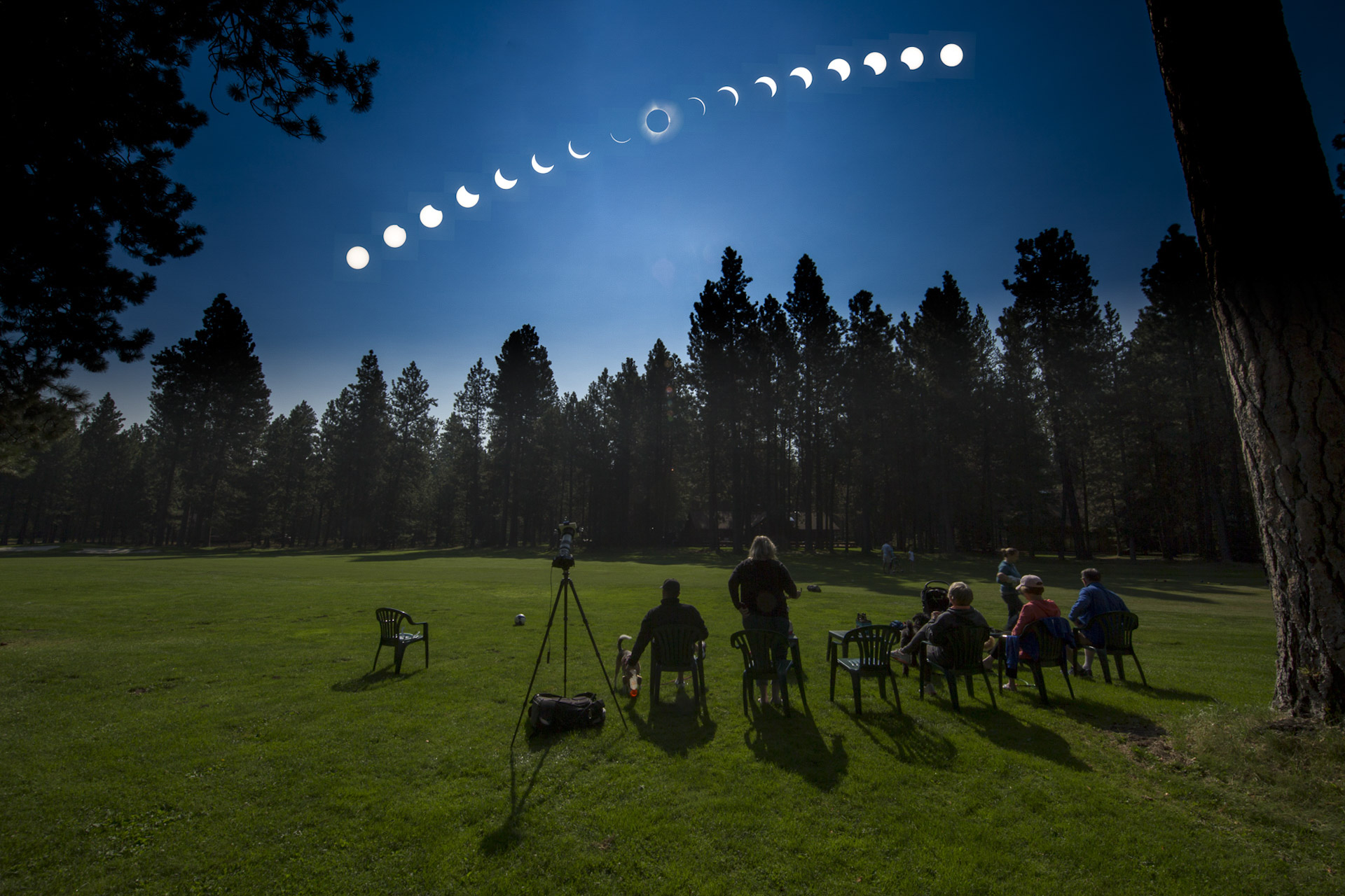 Black Butte Ranch eclipse viewing site