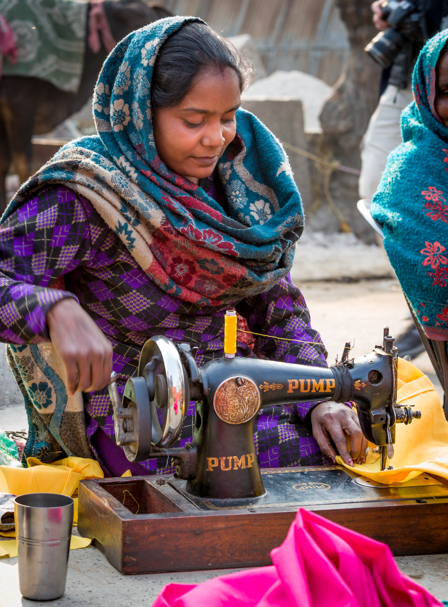 Village seamstress