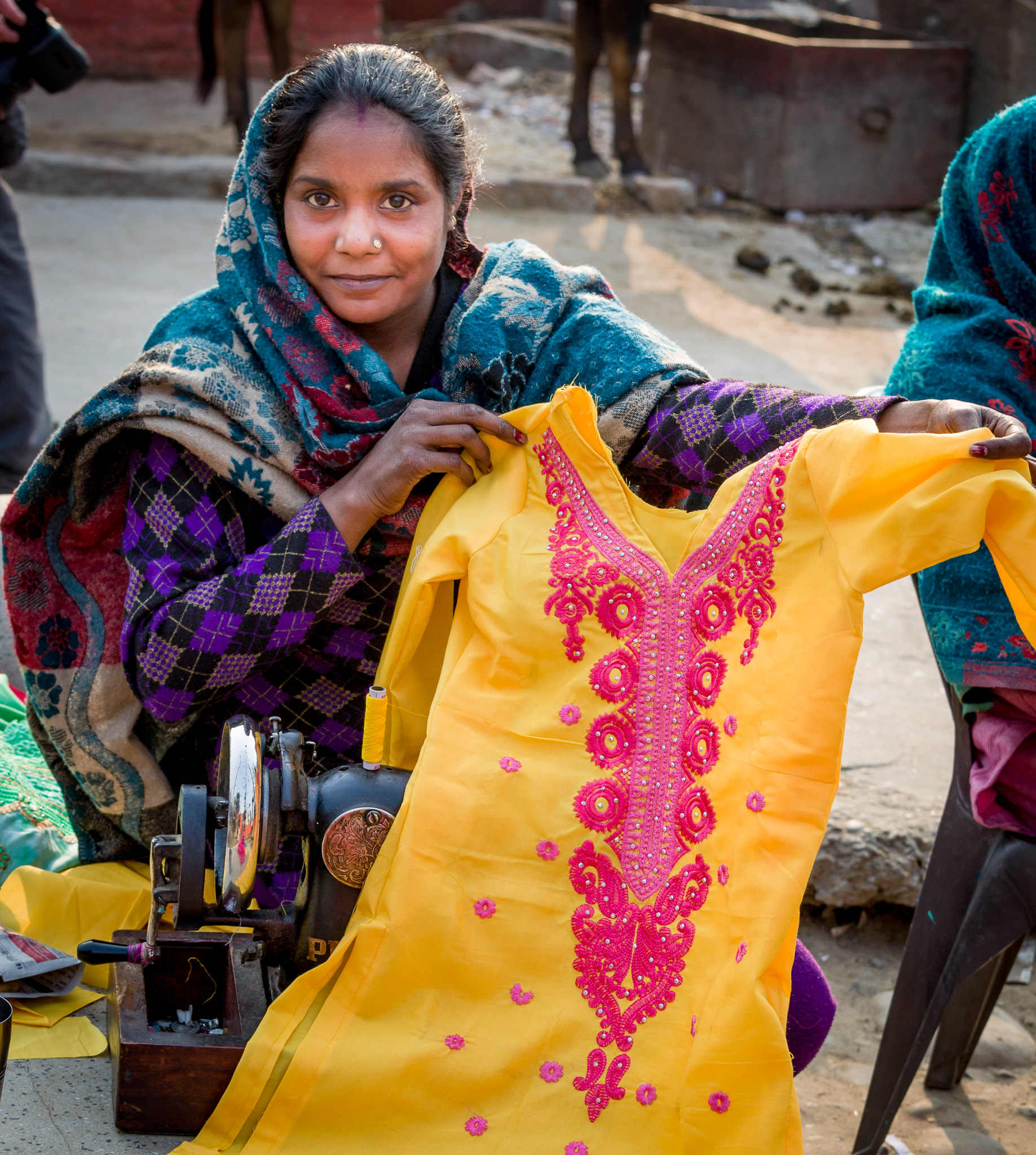 Village seamstress