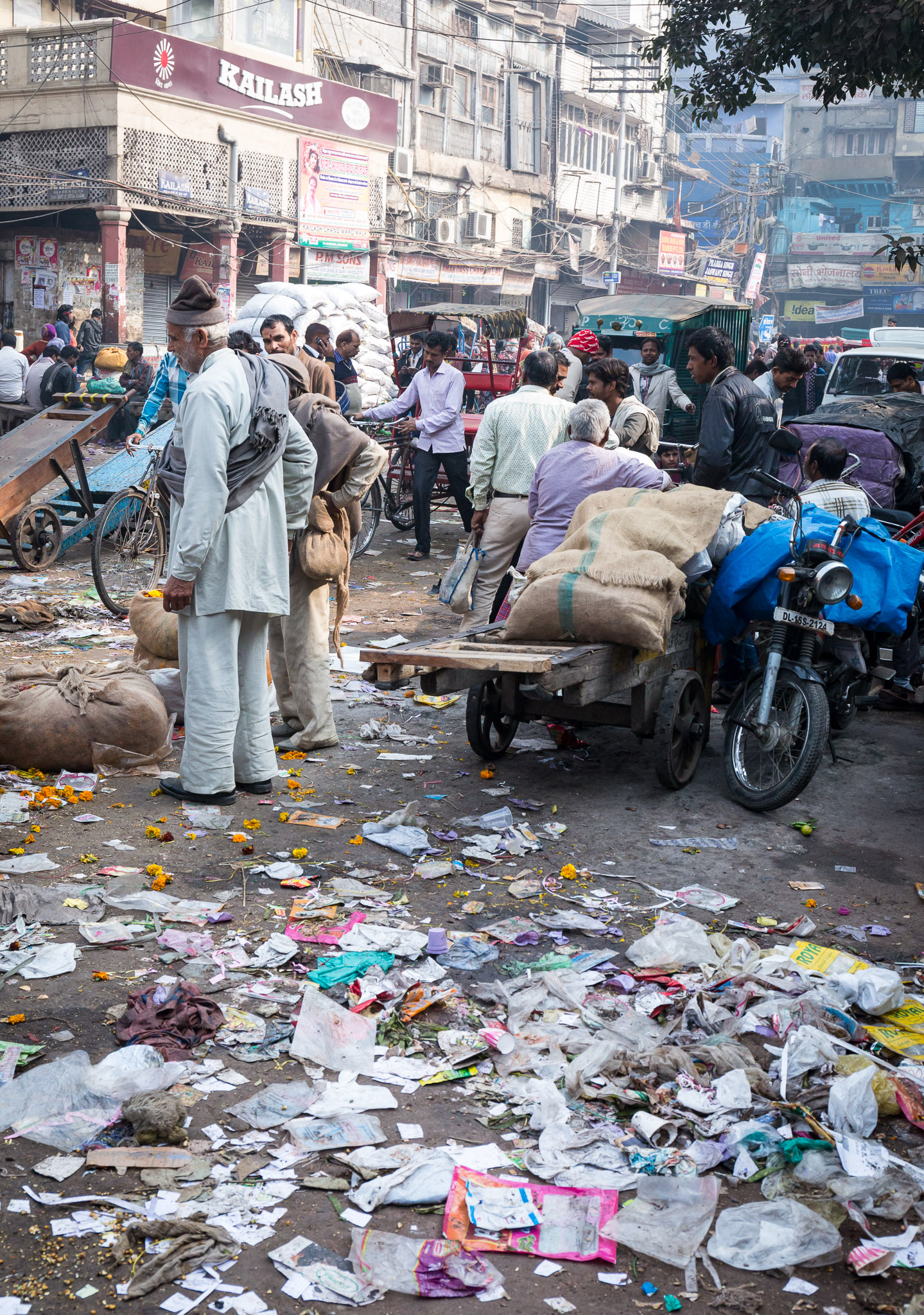 Old Delhi street scene