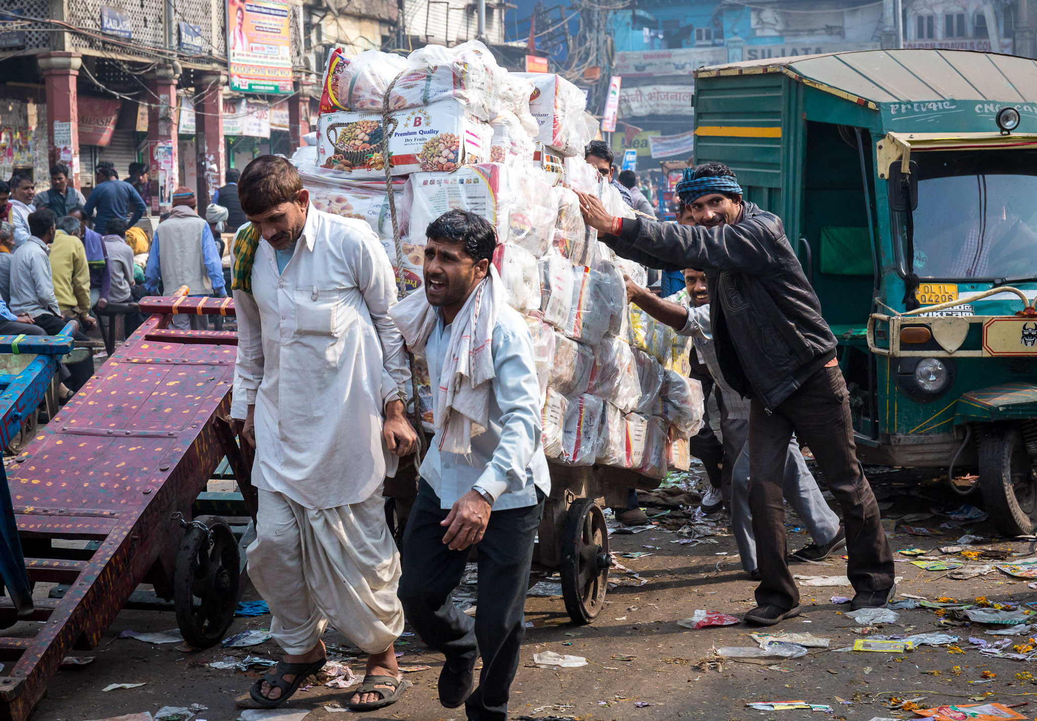 Old Delhi street scene