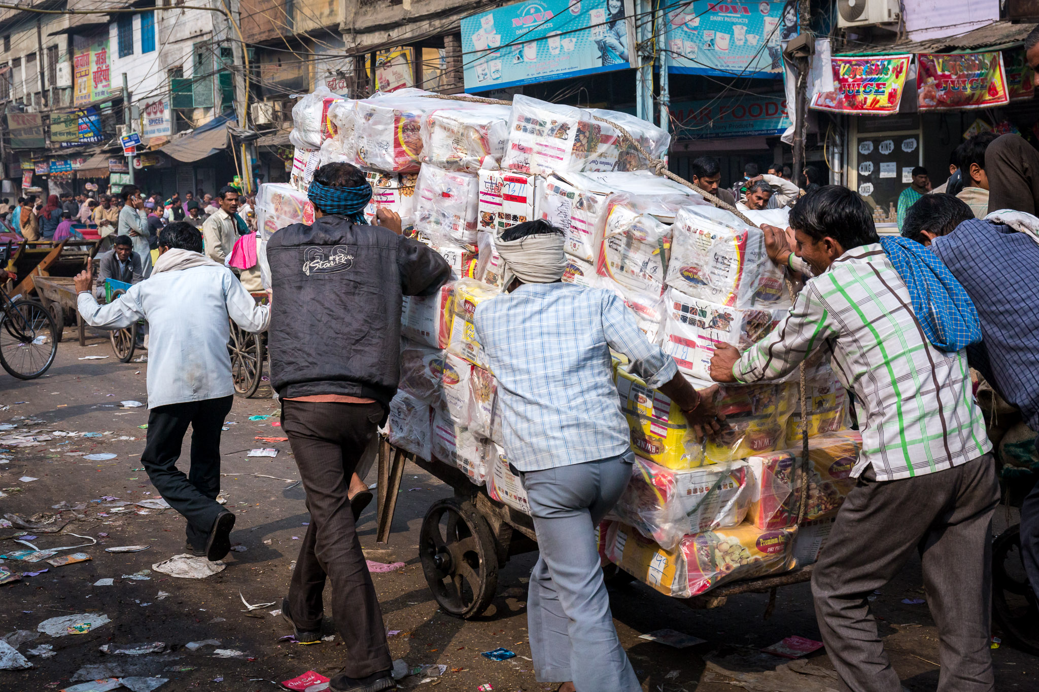 Old Delhi street scene