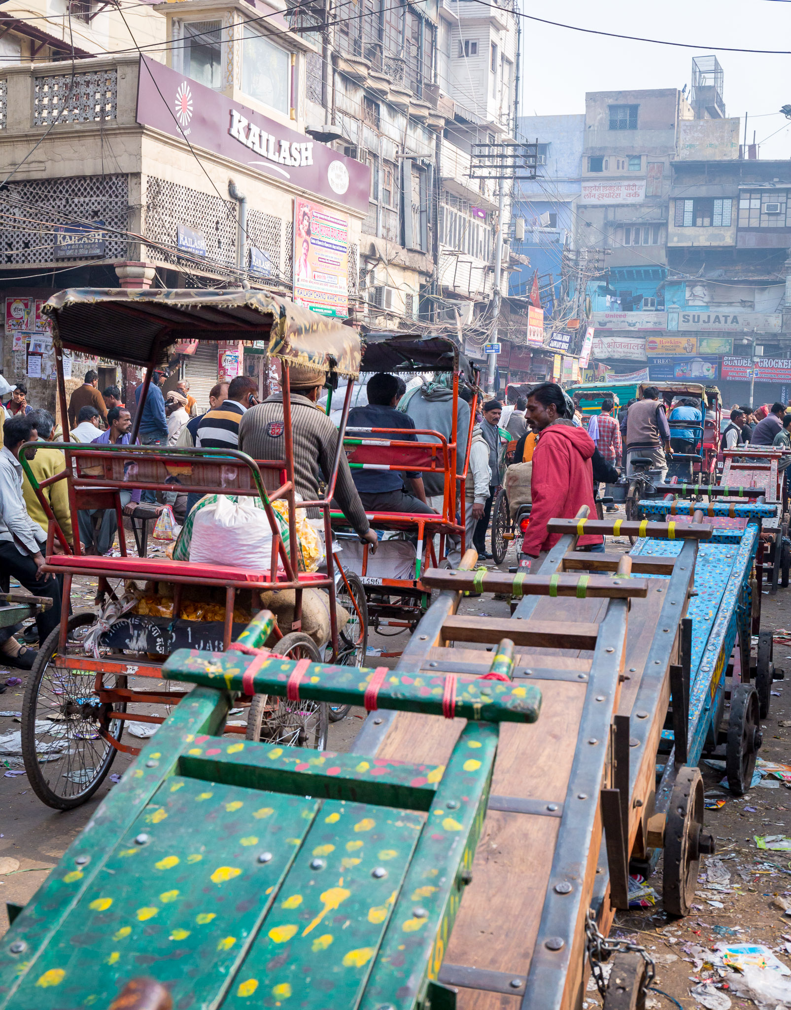 Old Delhi street scene