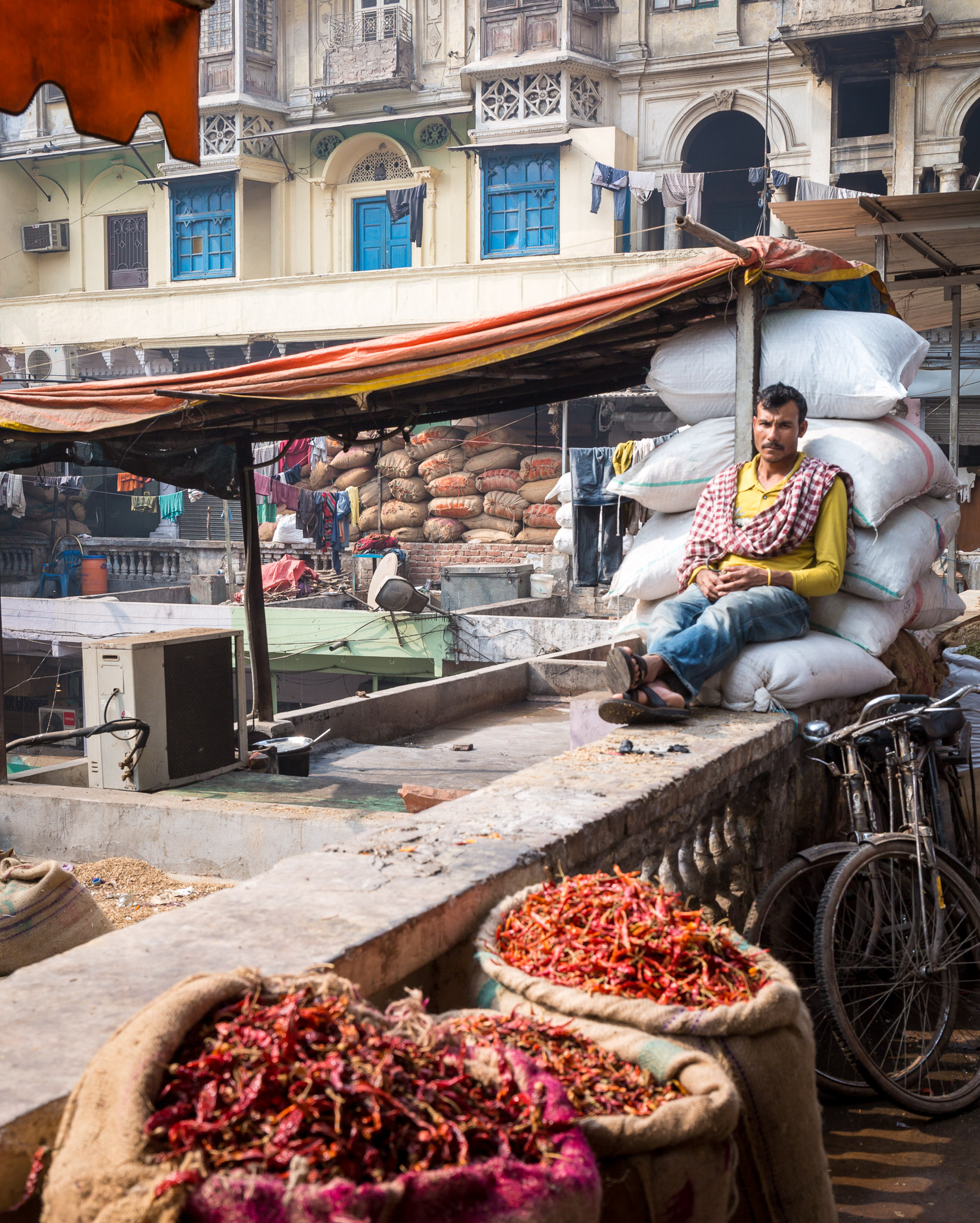 Old Delhi's Spice Market