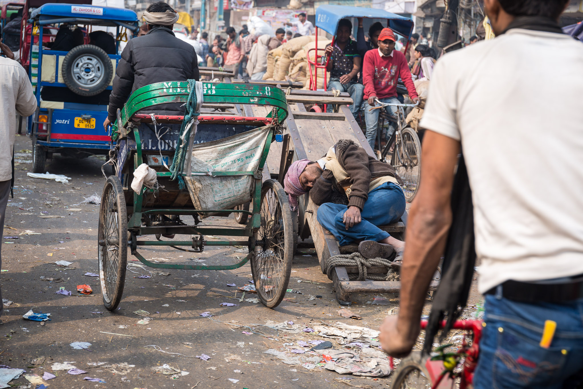 Old Delhi street scene