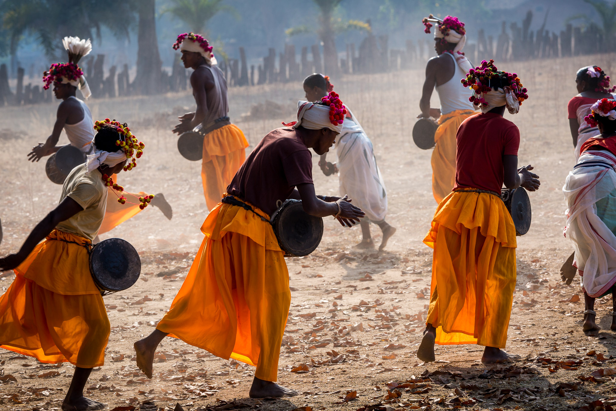 Gonds Karma tribal dance (Antler Horn) in Muria