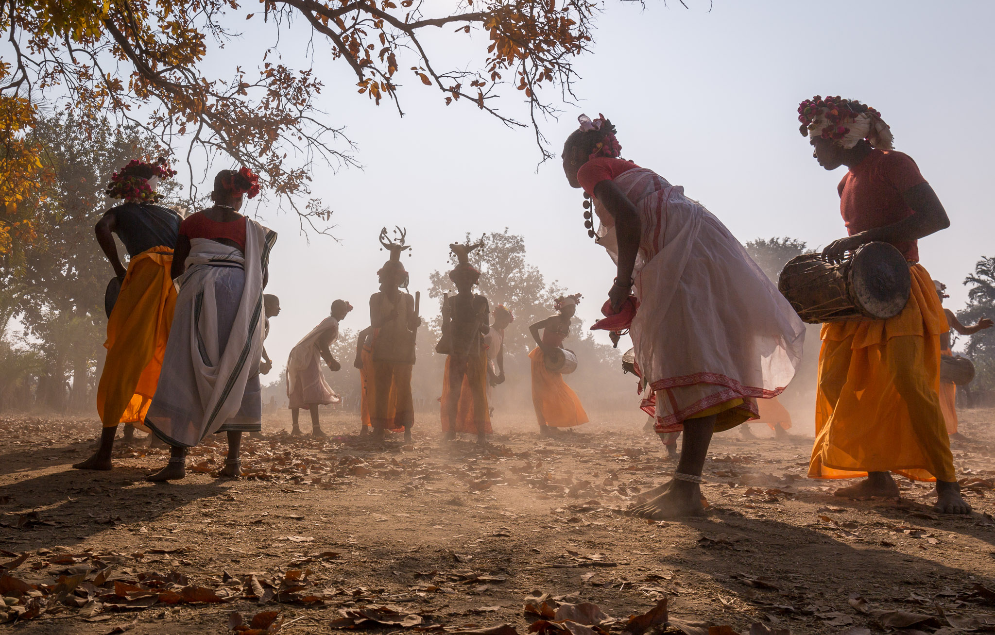 Gonds Karma tribal dance (Antler Horn) in Muria