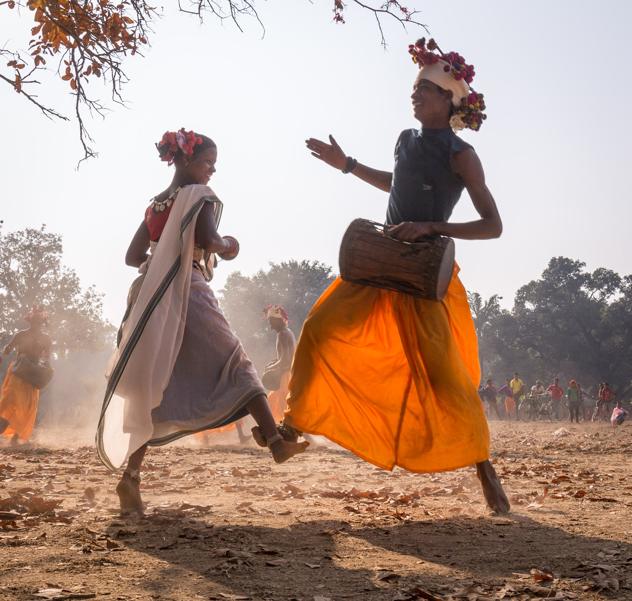 Gonds Karma tribal dance (Antler Horn) in Muria