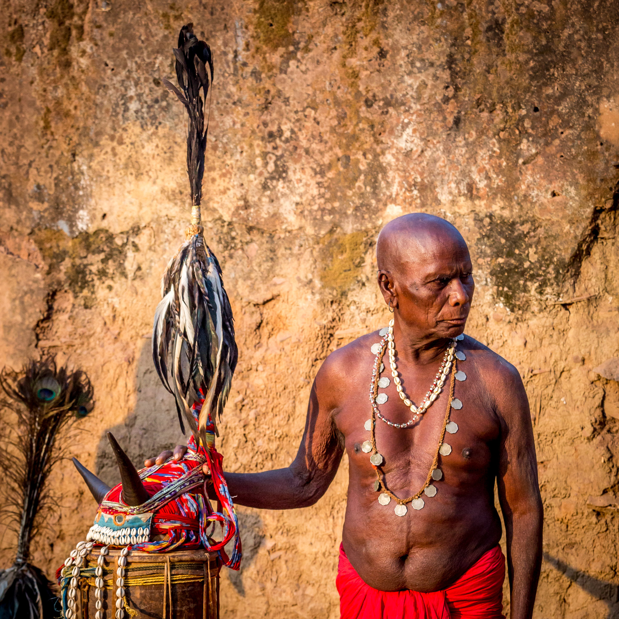 Gaur Maria (Bison Horn) tribal dancer in Nainar