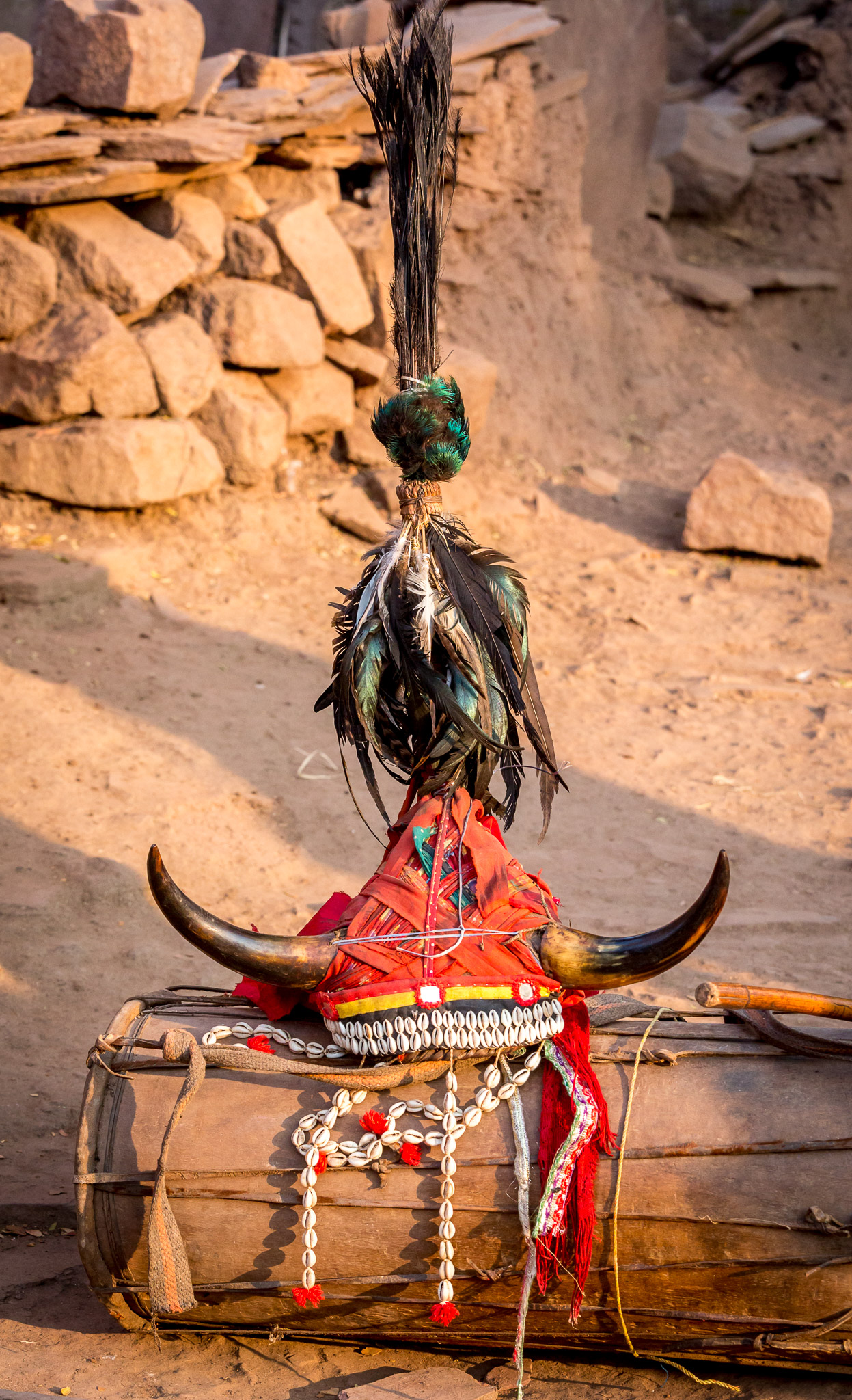 Gaur Maria (Bison Horn) tribal dancer in Nainar