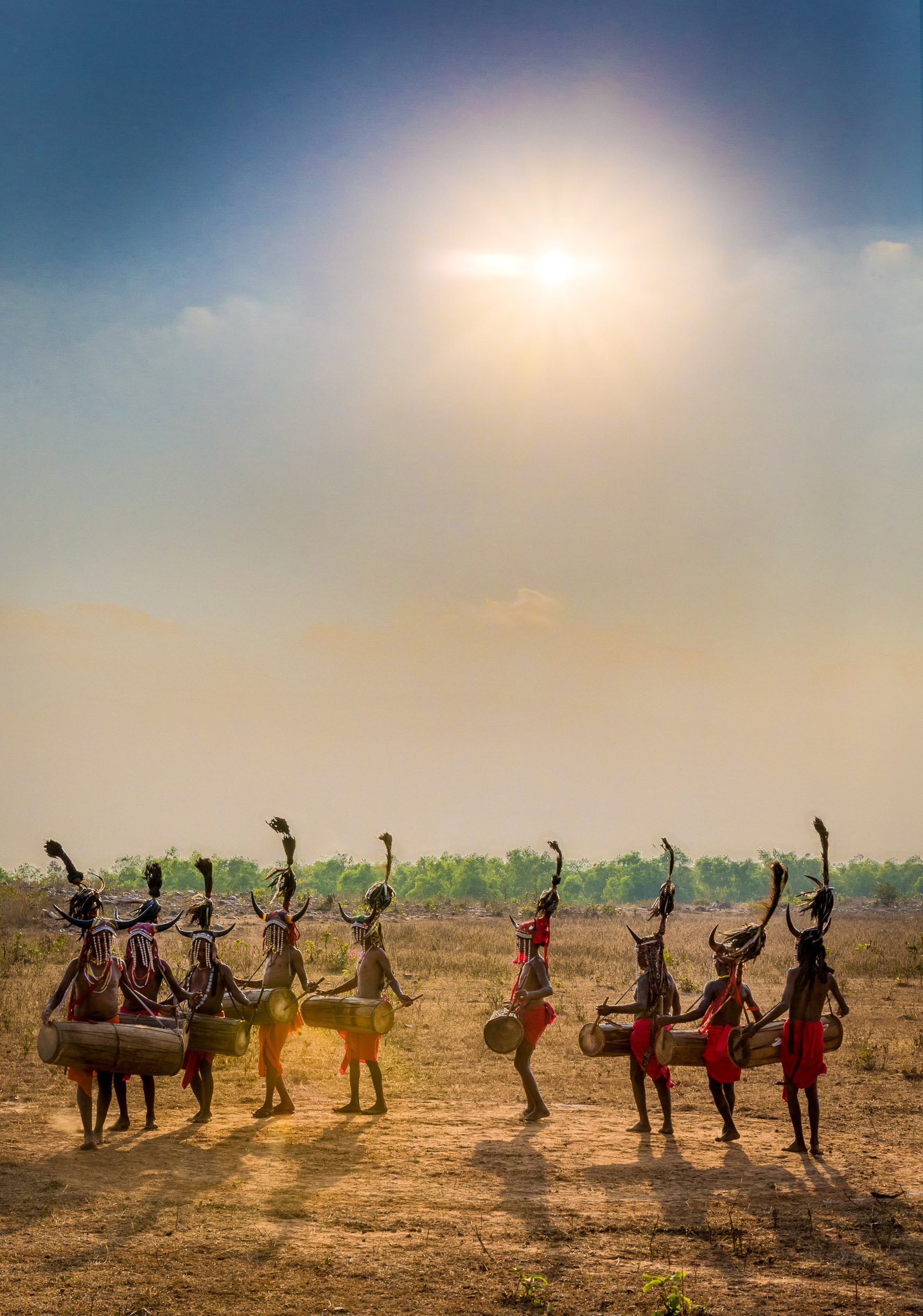 Gaur Maria (Bison Horn) tribal dance in Nainar