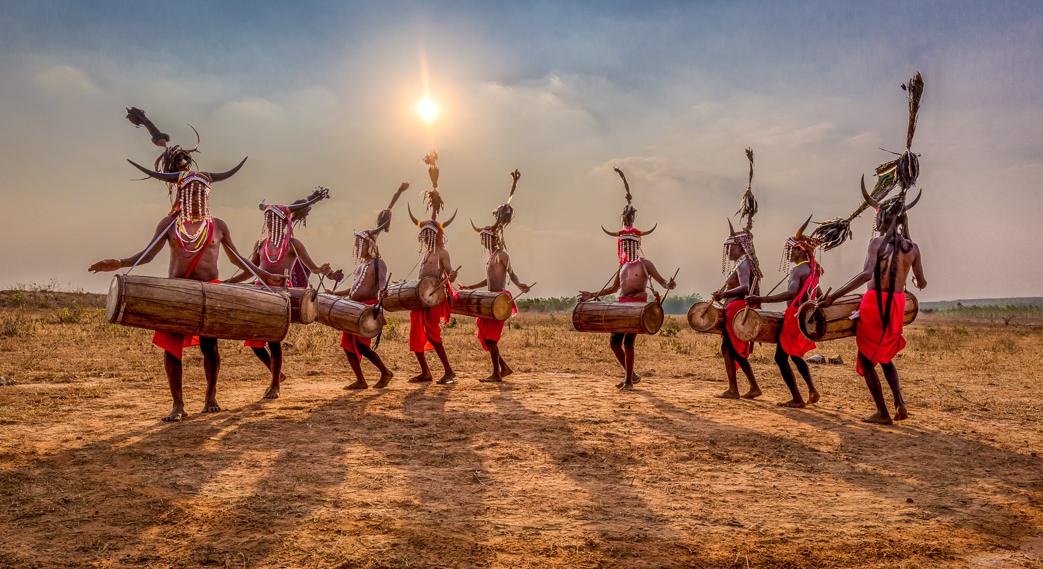 Gaur Maria (Bison Horn) tribal dance in Nainar