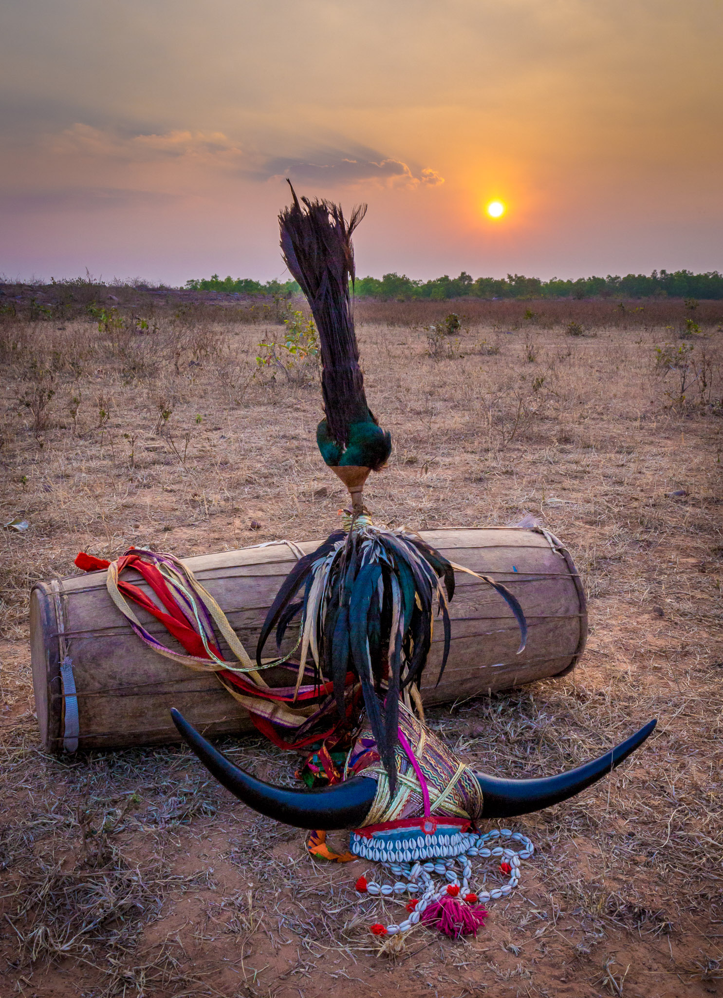 Gaur Maria (Bison Horn) tribal dance in Nainar