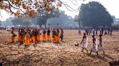 Gonds Karma tribal dance (Antler Horn) in Muria