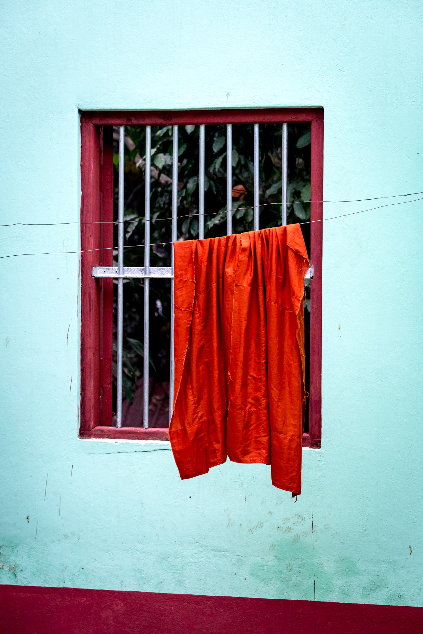 Yangon monastery kitchen