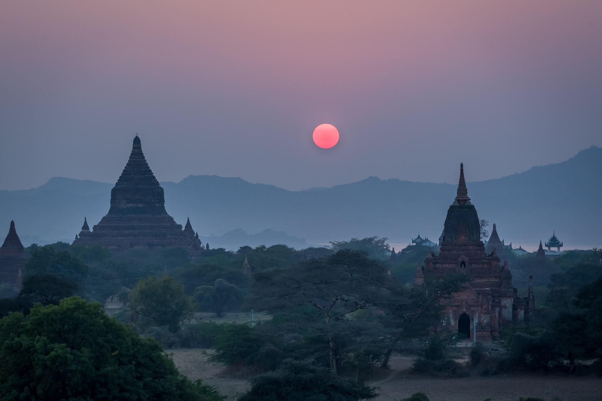 Bagan sunset