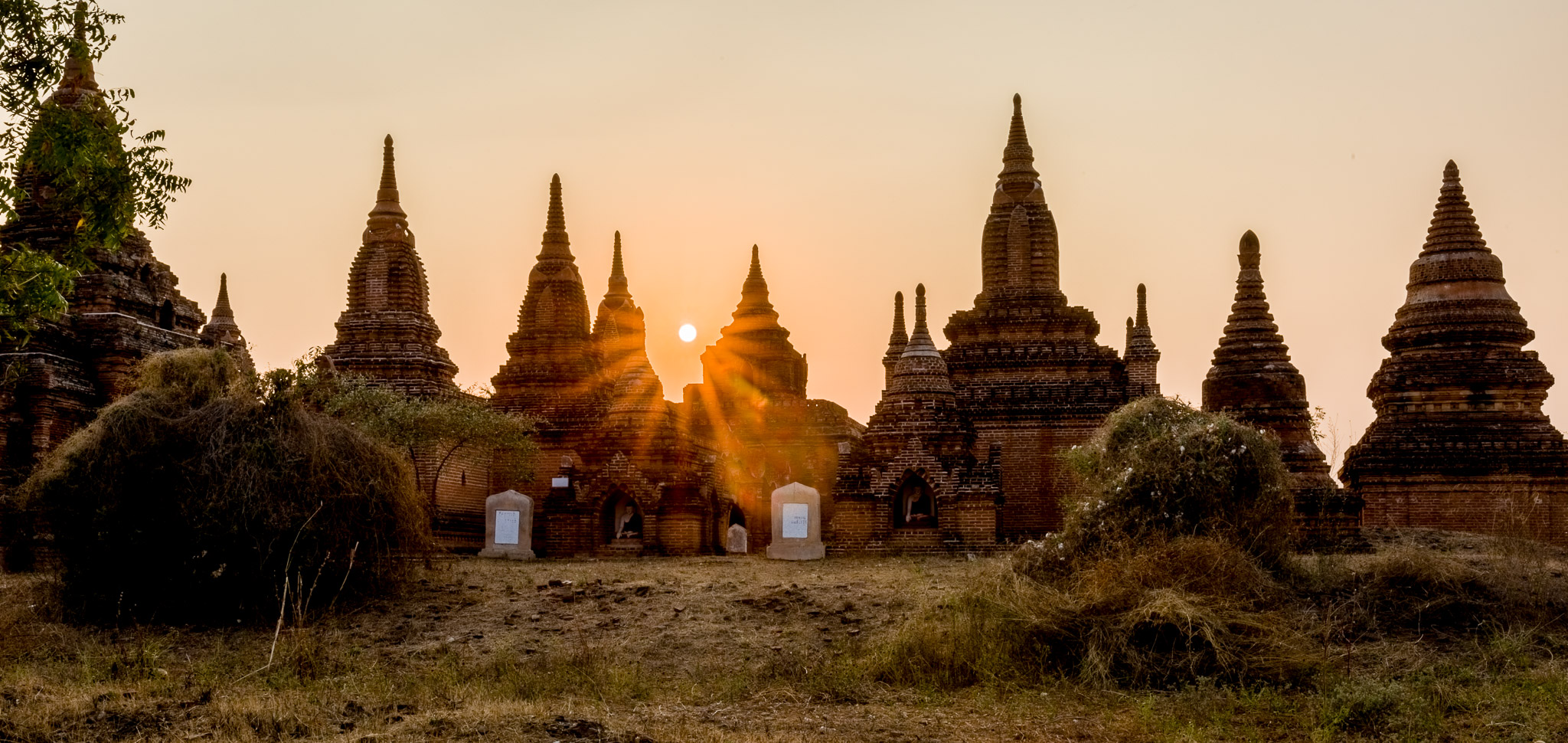 Sunset in Bagan