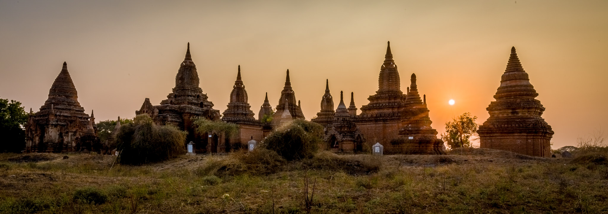 Sunset in Bagan