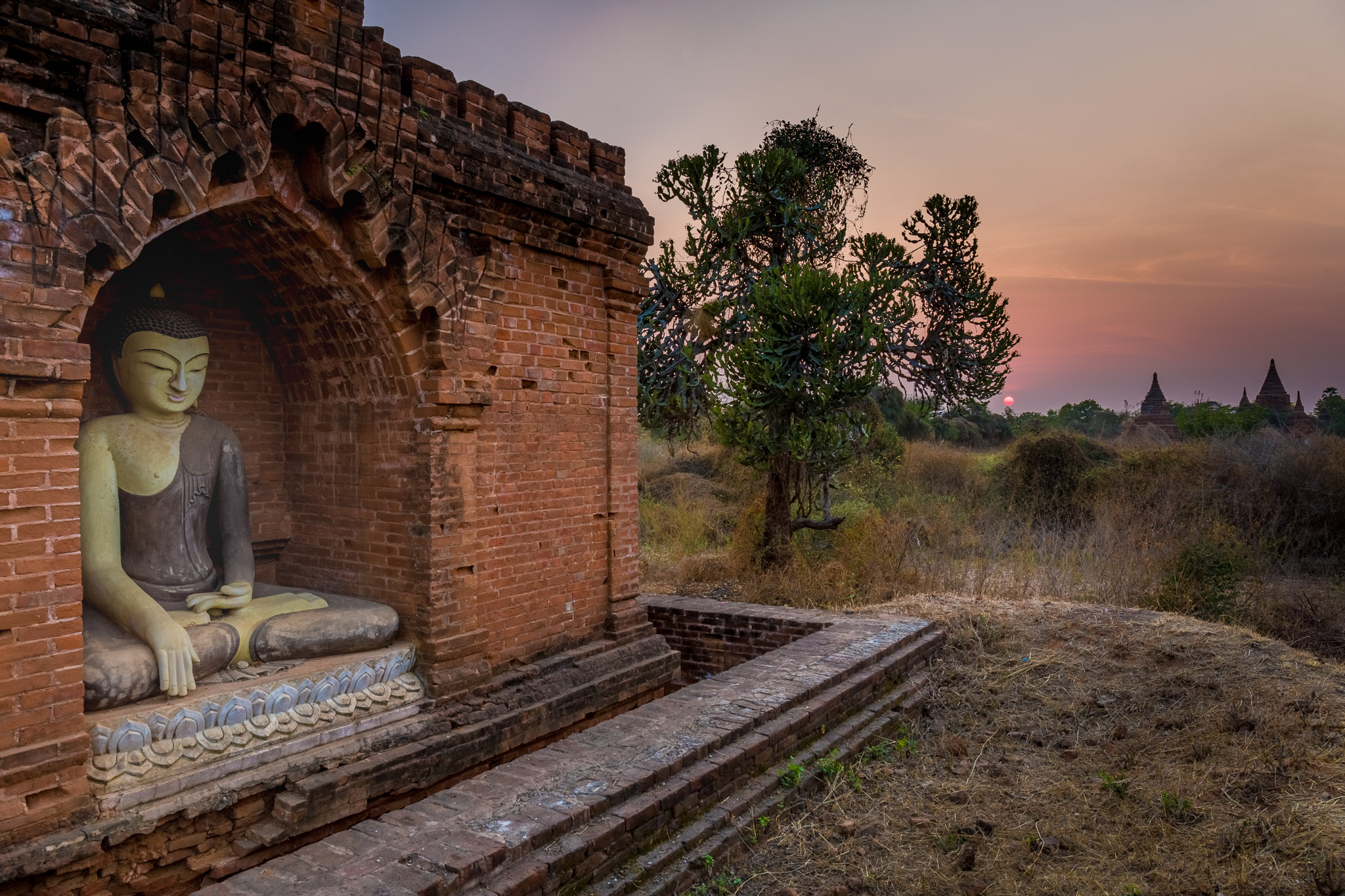 Sunset in Bagan