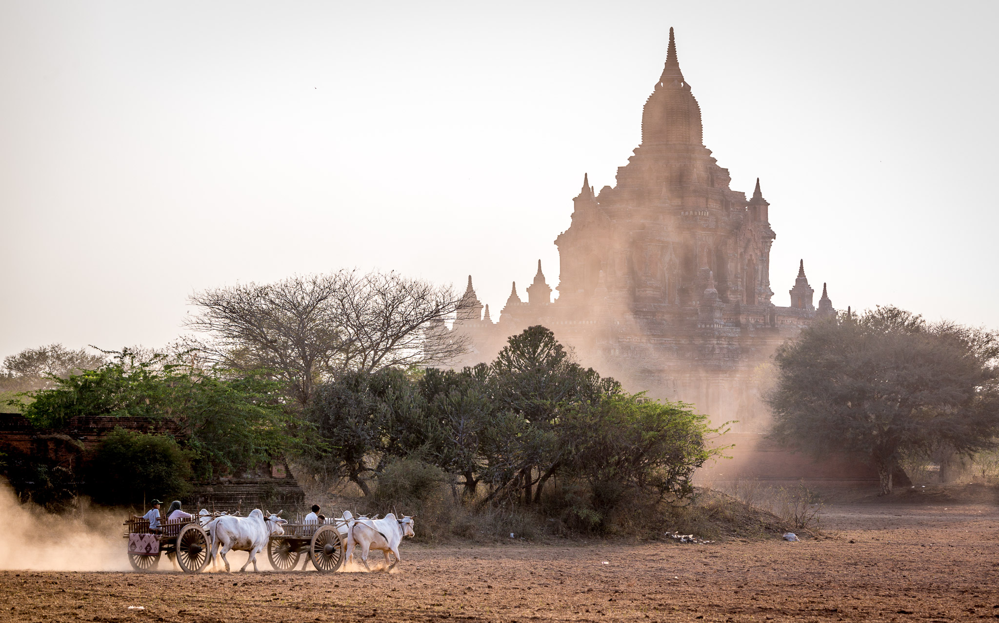 Dusk in Bagan